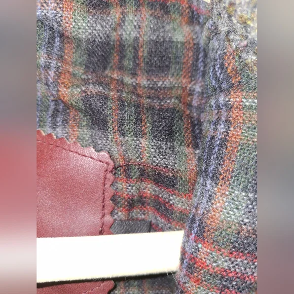 Vintage Woolrich Jacket xl mens wool Tweed Bomber coat made in USA - Picture 7 of 7